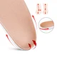 Foot support insoles for runners - lightweight performance inserts with shock-absorbing cushioning