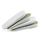 Height increase heel inserts - discreet 3 inch lifts for dress shoes with arch support