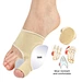 Bunion corrector sleeve with Lycra-SEBS blend - medical-grade compression for daytime wear