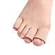 Invisible gel toe caps - ultra-thin protection under socks for dress shoes
