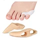 Relieve foot pain with our pinky toe separator shoe inserts! Designed to correct toe alignment, reduce friction, and prevent blisters or corns. Perfect for bunions, overlapping toes, or post-surgery recovery. Wear comfortably in any shoes!