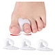 Breathable gel toe separators - washable orthopedic spacers for daily wear