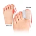 Big toe separator with medical-grade SEBS gel - hypoallergenic cushioning for bunion relief