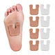 Comfortable U-shaped foot pads made from soft felt to cushion & protect corns, and calluses. These breathable pads reduce friction, absorb pressure, and fit snugly in shoes. Ideal for all-day relief without bulk. Medical-grade felt for durable support.
