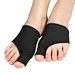 Non-slip SEBS bunion protector - Lycra binding stays secure during activity
