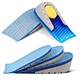 Washable TPE taller insoles - maintains cushion after repeated use & cleaning