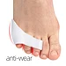 Silicone overlapping toe corrector - comfortable all-day wear under socks