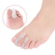 Relieve foot pain & improve alignment with our gel toe spacers! Soft, flexible & comfortable for all-day wear. Ideal for bunions, overlapping toes & post-yoga recovery. Breathable, washable & podiatrist-recommended.
