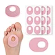 Gel corn cushions for feet - soft protection against toe corns and calluses