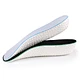 3/4 half insoles with arch support - lifts heels 1.5" while allowing toe flexibility