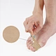 Adjustable toe cushion tubes - cut-to-fit for perfect sizing