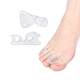 Maximize foot recovery while you rest! Our soft toe separators gently realign toes during sleep, reducing bunion pain and morning stiffness. Made from skin-friendly SEBS material for all-night comfort without irritation.