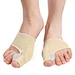 Relieve bunion pain with our bunion corrector sleeve! Designed for all-day comfort, this stretchable sleeve gently realigns toes, reduces pressure, and fits comfortably in shoes. Ideal for women's footwear and daily wear. Say goodbye to bunion discomfort