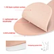 Foot support insoles for flat feet - rigid stability orthotics that correct overpronation in walking shoes