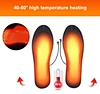 Thin USB heated insoles for dress shoes - invisible heating for professional wear