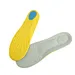 Sport insoles for shoes with moisture control - breathable antimicrobial inserts