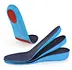 Shock absorption insoles for running - reduces joint impact by 40% with gel cushioning