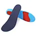 Breathable shock absorption insoles - moisture-wicking foam for active wear