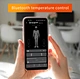 Bluetooth foot warmer insoles - control warmth via smartphone app