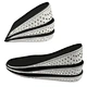 Discreet taller shoe inserts - adds 2 inches height invisibly in dress shoes