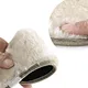Flannel-lined warm insoles - ultra-soft fleece comfort with moisture-wicking backing