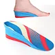 Elevate your stature discreetly and comfortably with shoe height insoles while providing cushioned support. Made from lightweight, breathable materials, these insoles fit most shoes and reduce foot fatigue. Perfect for everyday wear or special occasions.