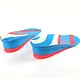 PU foam shoe height insoles - lightweight 2-inch lift with memory foam comfort