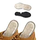 Bamboo charcoal warm shoe insoles - natural odor control + thermal regulation for winter boots