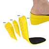 Adjustable taller insoles with PU foam layers - customize from 1" to 3" lift