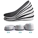 Gain instant height comfortably with our premium taller shoe inserts! Designed with shock-absorbing foam and breathable fabric, these discreet insoles provide natural elevation while reducing foot fatigue. Perfect for dress shoes, boots, or casual wear.