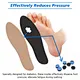 Podiatrist-approved medical shoe insoles - reduces friction & hot spots for diabetics