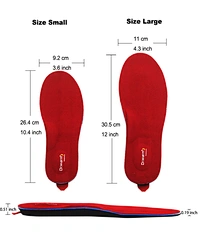 USB-C rechargeable heated insoles - fast charges in 60 minutes for instant warmth