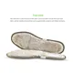 Washable bamboo charcoal insoles - renewable warmth that eliminates bacteria