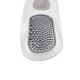 Moisture-wicking half arch support insoles featuring a replaceable pad system and massage nodes for airflow