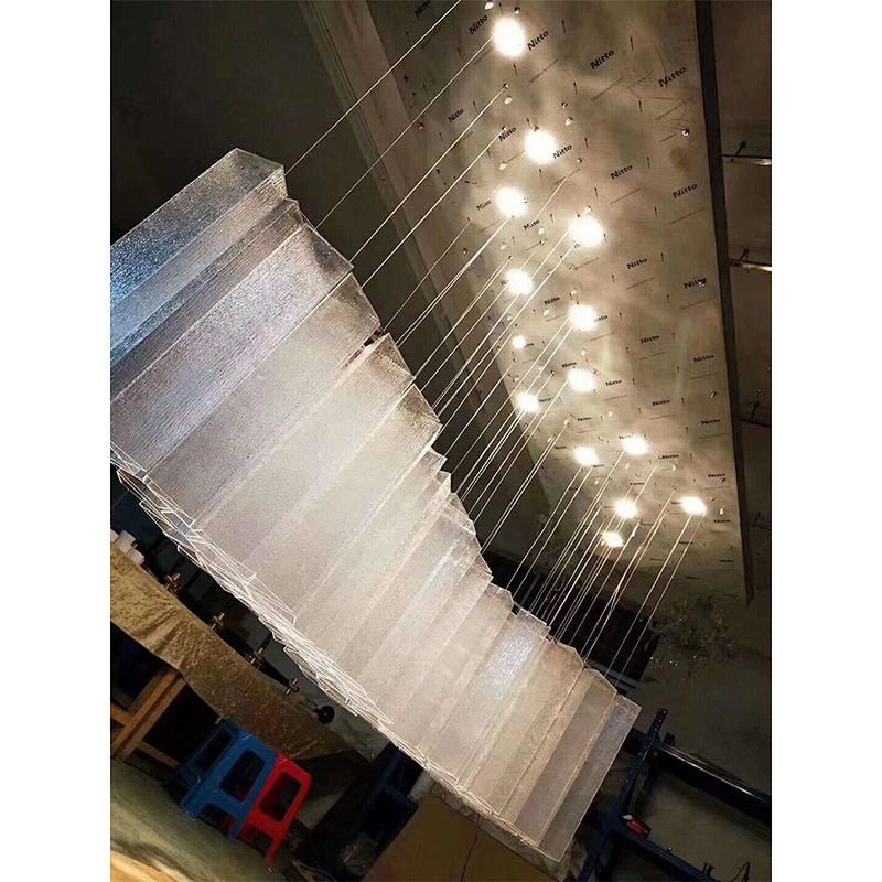 Large hotel lobby project decorative lighting pendant lamp chandelier