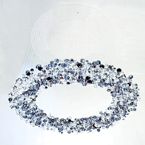 Contemporary Modern Crystal Chandeliers Interior Lighting Fixtures For Hotel And Villa