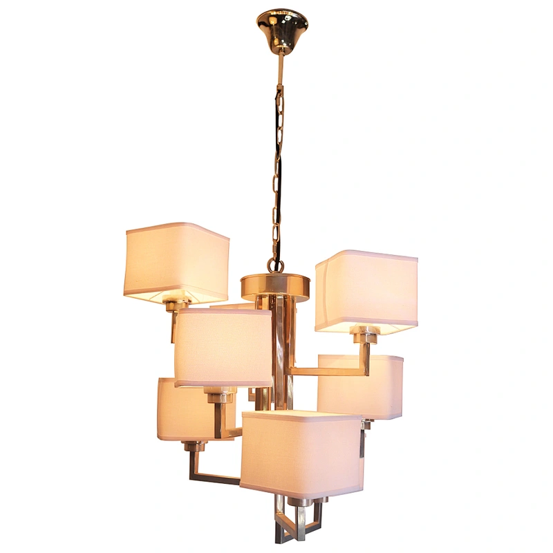 Modern European Style Simple Fabric Decorative Chandelier Pendant Lights