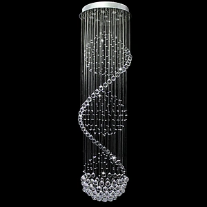 Modern Ceiling Beads Chain Luxury Lighting K9 Crystal Chandelier Contemporary Lighting and Circuitry Design,agi32 Layout 3 Years