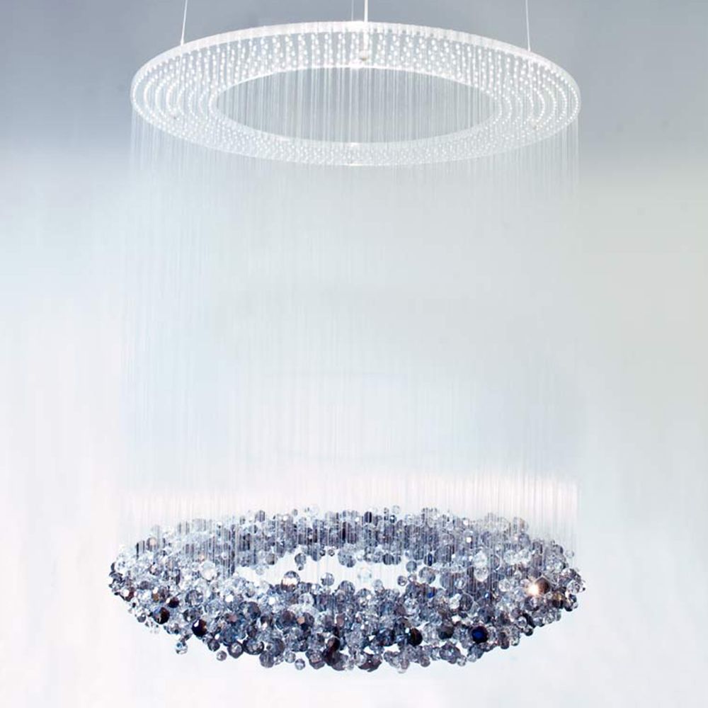 Contemporary Modern Crystal Chandeliers Interior Lighting Fixtures For Hotel And Villa