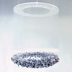 Contemporary Modern Crystal Chandeliers Interior Lighting Fixtures For Hotel And Villa