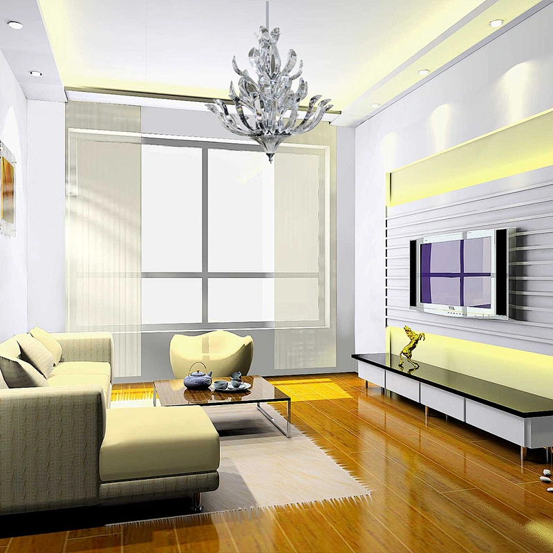 Modern Luxury Lighting Chandelier High-Grade Crystal Flower Luxury Lighting