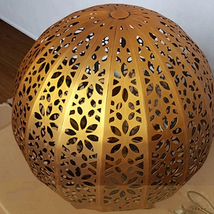Exoteric Moroccan Floor Lamp Copper Southeast Asia Dining Room Creative Hotel Hollow Lamp