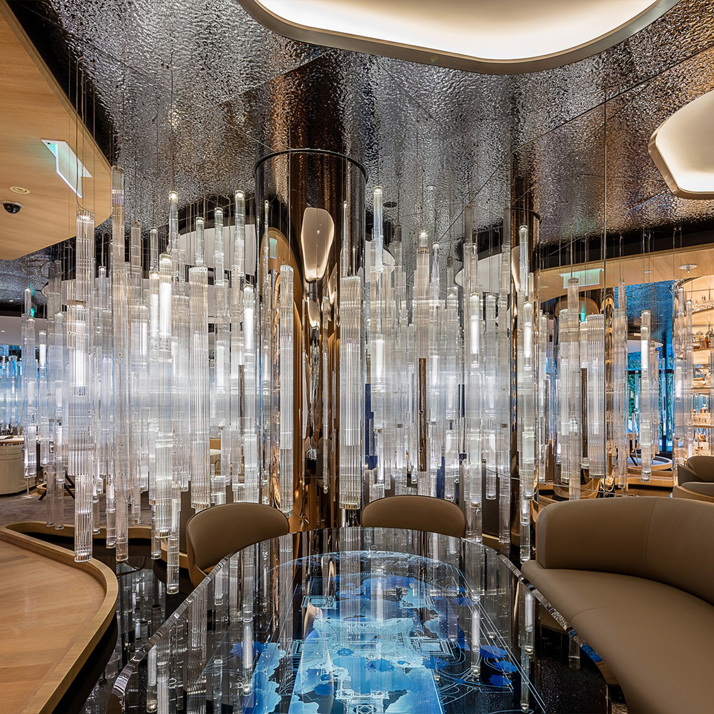 Customizable hotel luxury decorative lighting modern k9 crystal chandelier