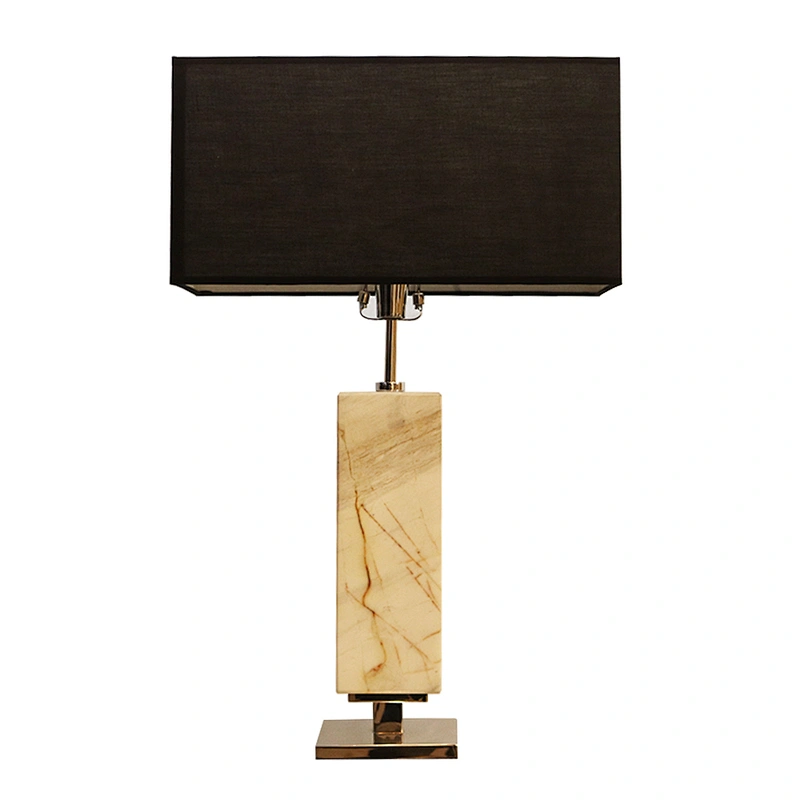 New design marble lamp body hotel decoration table lamp