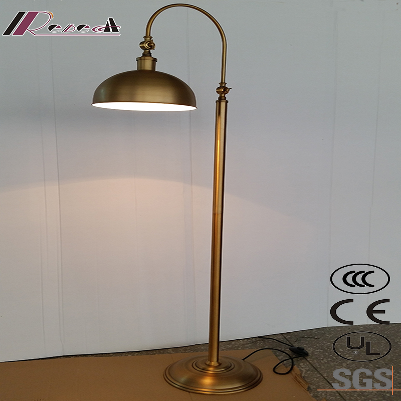 Antique Bronze Sofa Standing Floor Lamp For Hotel Led Bedroom Floor Lamps