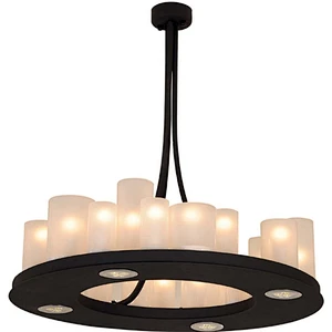 Zhongshan Modern Simple glass candle pendant light chandelier