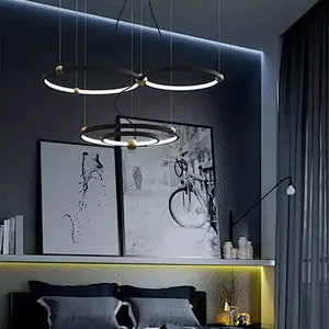 Contemporary  contracted designer  light luxury led glass ball pendant lamp