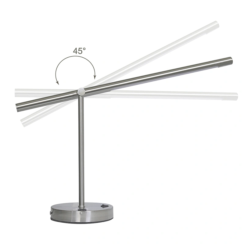 Modern nordic hotel bedside metal multifunction   led table lamp