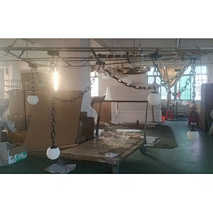 Simple Creative Living Room Chandeliers Cloakroom Clothing Store Restaurant Decorative Indoor Chain Lights
