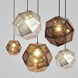 Modern hotel decorative pendant lamp wrought iron mosque chandelier